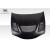 1995-1999 Mitsubishi Eclipse Eagle Talon Evo GT Hood - 1 Piece - image 3