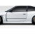 1989-1994 Nissan 240SX S13 Duraflex V Speed Wide Body Side Skirt Rocker Panels - 2 Piece - image 1