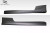 1989-1994 Nissan 240SX S13 Duraflex V Speed Wide Body Side Skirt Rocker Panels 2 Piece