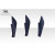 2013-2020 Scion FR-S Toyota 86 Subaru BRZ GT500 V3 Rear Bumper Canards - 6 Piece - image 8