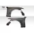 2015-2017 Ford Mustang KT Wide Body Front Fender Flares - 4 Piece - image 4