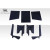 1999-2002 Nissan Silvia S15 TKO RBS Wide Body Rear Diffuser - 7 Piece (S) - image 10