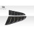2015-2023 Ford Mustang Duraflex KT Window Scoops - 2 Piece (S) - image 3