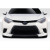 2014-2016 Toyota Corolla Zeta Front Lip Under Spoiler ( base model only ) - 3 Piece - image 8