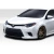 2014-2016 Toyota Corolla Zeta Front Lip Under Spoiler ( base model only ) - 3 Piece - image 4
