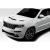 2011-2022 Jeep Grand Cherokee Hellcat Look Hood - 1 Piece - image 1