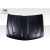 1999-2002 Chevrolet Silverado 2000-2006 Tahoe Suburban Dual Ram Air Hood - 1 Piece - image 3