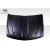 1999-2002 Chevrolet Silverado 2000-2006 Tahoe Suburban Dual Ram Air Hood - 1 Piece - image 3