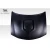 2006-2010 Dodge Charger Shaker Hood - 1 Piece - image 4