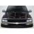 1999-2002 Chevrolet Silverado Dual Ram Air Carbon Fiber Hood - image 4