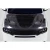 2011-2023 Dodge Durango SRT Hellcat Look Hood - 1 Piece - image 1