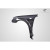 2006-2007 Subaru Impreza WRX STI 4DR C Speed 20mm Front Fenders - 2 Piece - image 10