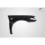 2006-2007 Subaru Impreza C Speed 20mm Carbon Fiber Fender - image 3