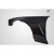 2005-2009 Ford Mustang GT350 V2 Look Front Fenders - 2 Piece - image 4
