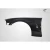2005-2009 Ford Mustang GT350 V2 Look Carbon Fiber Fender - image 3