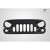2007-2018 Jeep Wrangler Predator Grille - 1 Piece (S) - image 6