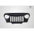 1997-2006 Jeep Wrangler Carbon Creations Predator Grille - 1 Piece (S) - image 6