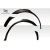 2002-2007 Subaru Impreza WRX STI 4DR STI Look Rear Fender Flares - 4 Piece - image 7