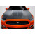 2015-2017 Ford Mustang GT500 V2 Hood - 1 Piece - image 1