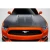 2015-2017 Ford Mustang GT500 V2 Hood - 1 Piece - image 1