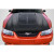 1999-2004 Ford Mustang Carbon Creations GT500 V2 Hood - 1 Piece - image 1