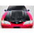 1994-1998 Ford Mustang GT500 V2 Hood - 1 Piece (S) - image 1