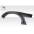 2005-2013 Chevrolet Corvette C6 Duraflex D Sport Front Fender Flares - 2 Piece - image 11