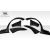 2008-2011 Subaru Impreza 2008-2010 Impreza WRX 4DR 5DR MSR Rear Fender Flares - 6 Piece - image 4