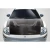 2000-2005 Mitsubishi Eclipse Evo GT Carbon Fiber Hood - image 1