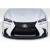 2016-2020 Lexus GS Series GS200 GS300 GS350 GS450 GS450H Duraflex Lexion Front Lip Under Spoiler - 1 Piece - image 6