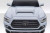 2016-2023 Toyota Tacoma Duraflex RKS Hood 1 Piece