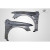 2003-2006 Mitsubishi Lancer Evolution 8 9 Carbon Creations C-Speed Fenders (+20mm) - 2 Piece - image 9
