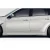 2008-2010 Subaru Impreza MSR Side Skirts - image 1