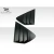 2018-2023 Subaru XV Crosstrek Fennec Outdoors Edition Rear Window Scoops - 2 Piece - image 7