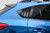 2018-2022 Subaru XV Crosstrek Duraflex Fennec Outdoors Edition Rear Window Scoops 2 Piece