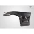 2005-2013 Chevrolet Corvette ZR2 Carbon Fiber Fender - image 4