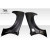 2005-2013 Chevrolet Corvette C6 Duraflex ZR2 Rear Fenders - 2 Piece - image 18