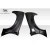 2005-2013 Chevrolet Corvette C6 ZR2 Rear Fenders - 2 Piece - image 26