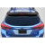 2018-2023 Subaru Crosstrek STI Look Rear Wing Spoiler - 1 Piece - image 1