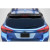 2018-2023 Subaru Crosstrek STI Look Rear Wing Spoiler - 1 Piece - image 2