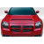 2005-2007 Dodge Magnum Demon Look Hood - 1 Piece - image 6