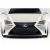 2014-2018 Lexus RC Series RC200T RC350 AG Design Front Lip Spoiler - 1 Piece ( F Sport model only ) - image 1