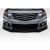 2009-2014 Acura TSX HFP V3 Look Front Lip Under Spoiler Air Dam - 3 Piece ( fits modulo bumper only ) - image 1