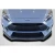 2016-2018 Ford Focus Max Carbon Fiber Front Lip - image 1