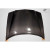 2011-2014 Dodge Charger Carbon Creations Demon Look Hood - 1 Piece - image 7