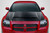 2005-2007 Dodge Magnum Carbon Creations Demon Look Hood 1 Piece