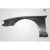 1997-1998 Nissan 240SX Kouki OEM Look Carbon Fiber Fender - image 4