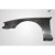 1997-1998 Nissan 240SX Kouki OEM Look Carbon Fiber Fender - image 5