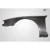 1997-1998 Nissan 240SX Kouki OEM Look Carbon Fiber Fender - image 11