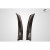 2005-2013 Chevrolet Corvette C6 Carbon Creations ZR Front Fender Spats - 2 Piece - image 9